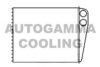 AUTOGAMMA 104880 Heat Exchanger, interior heating